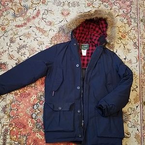 Men's Woolrich parka (medium)